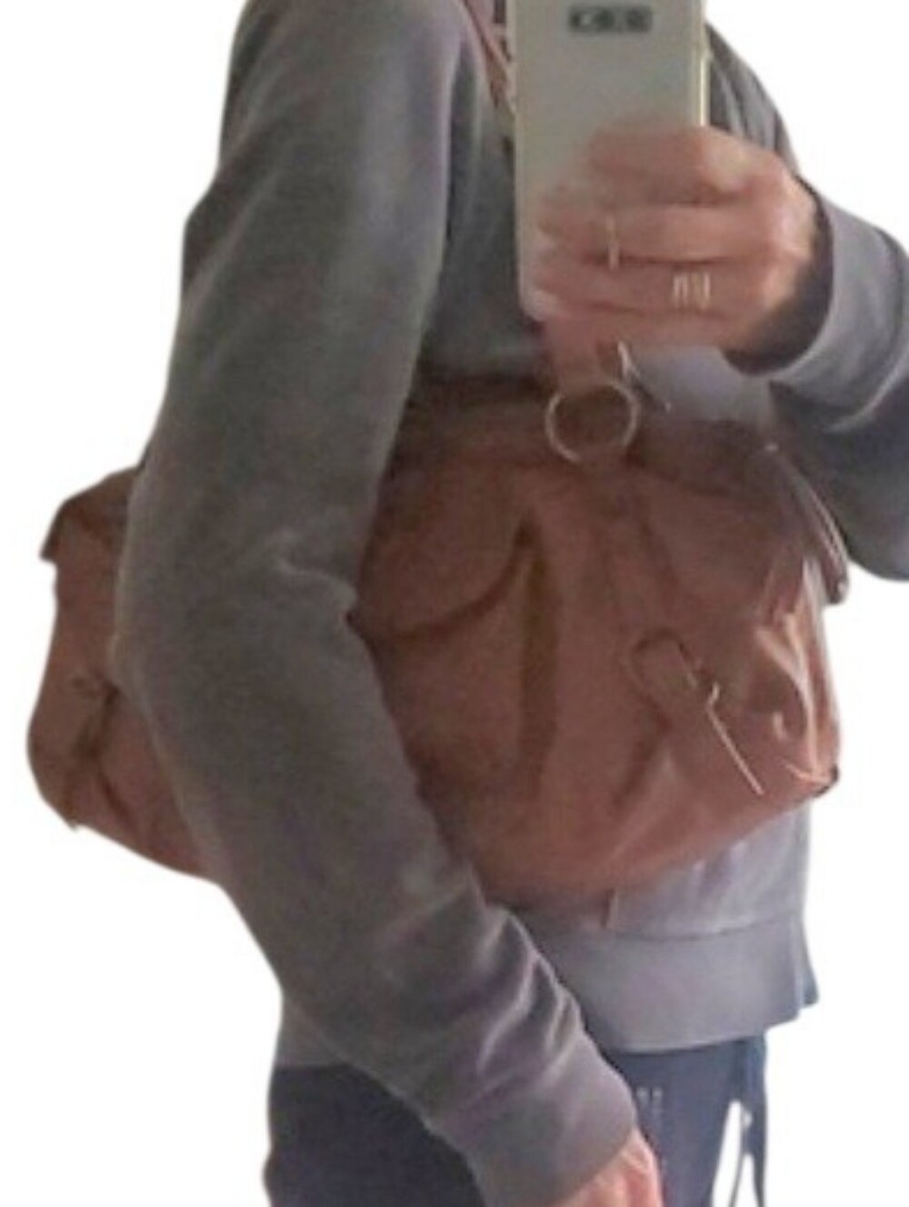 Y2K PRAGUE vintage Distressed Leather Handbag Shoulder Bag